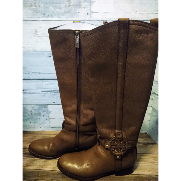 Tory Burch Amanda Riding Boots Size 6.5 - Picture 3 of 5